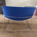 Arper catifa 80 sled loungestoel