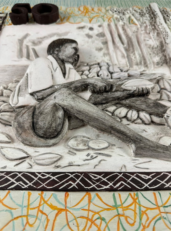 Image 1 of Thomas Tchopzan 'Bank van Ghana, vijftig cedi'.