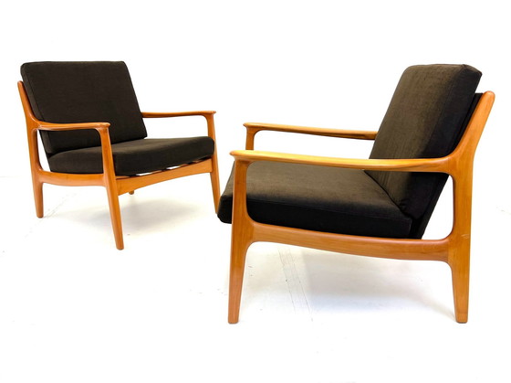 Image 1 of 2x Eugen Schmidt ES Möbelfabrik stoelen