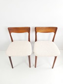 3 Deense design palissander stoelen eettafel eetkamer 