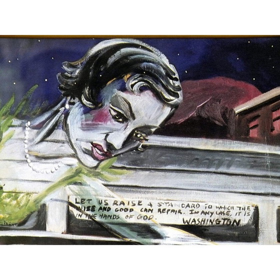 Image 1 of Vintage affiche van Red Grooms