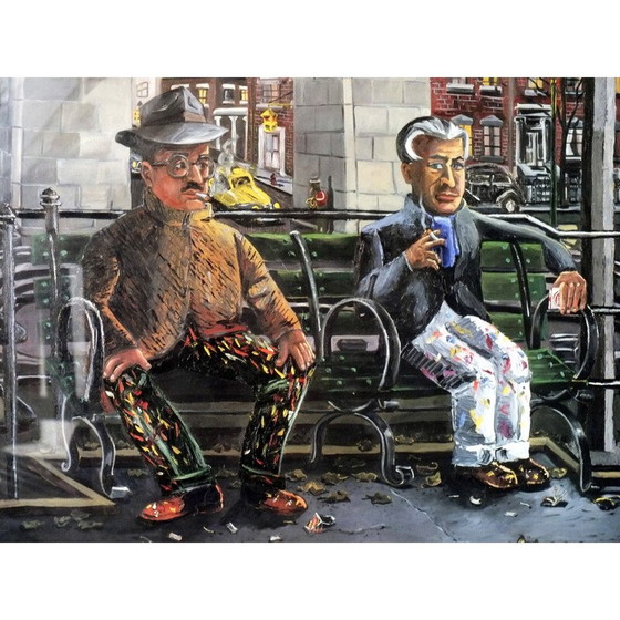 Image 1 of Vintage affiche van Red Grooms