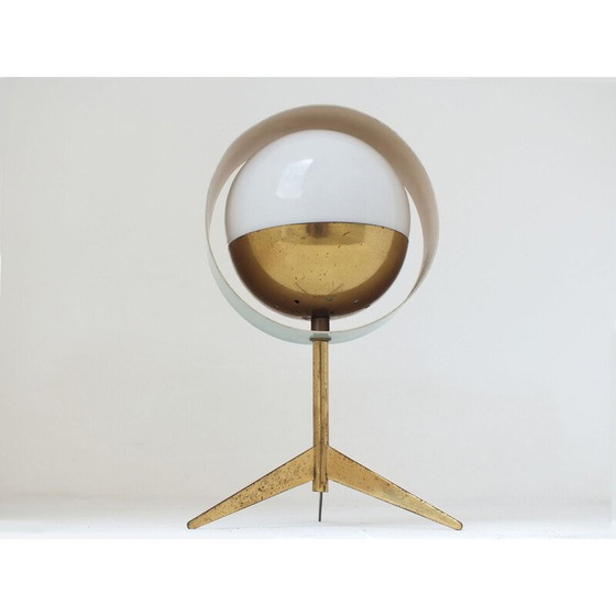 Image 1 of Vintage bureaulamp Stilux Saturn space age Italië 1960