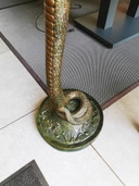 Snake lamp - Edgar William Brandt 1960 - Art de France