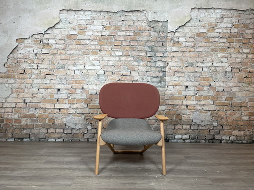 Moroso Klara rood - fauteuil