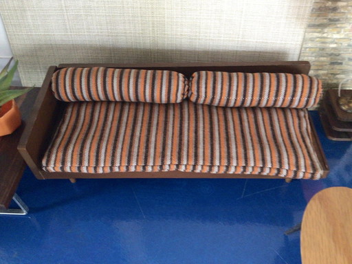 Vintage Miniatuur Daybed Van Mattel