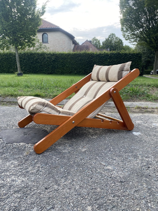 Vintage klap fauteuil