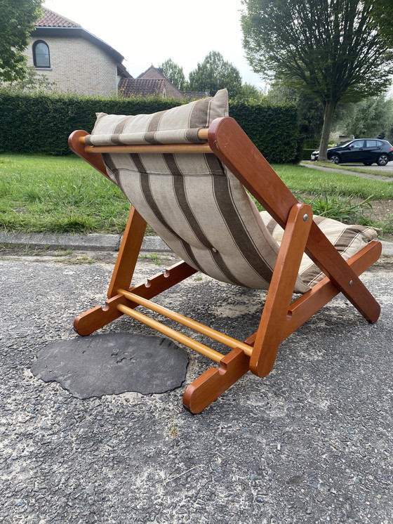 Image 1 of Vintage klap fauteuil