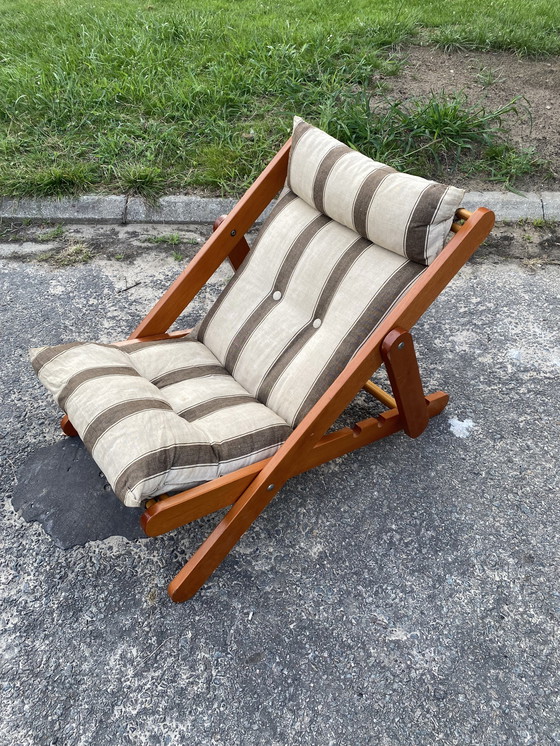 Image 1 of Vintage klap fauteuil