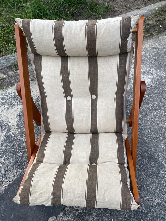 Image 1 of Vintage klap fauteuil