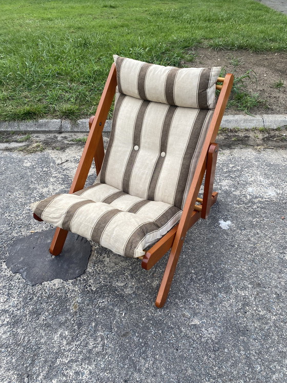 Image 1 of Vintage klap fauteuil