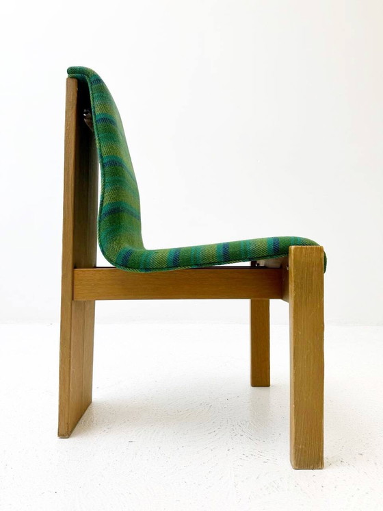 Image 1 of 6x vintage houten stoelen van Benze Möbel