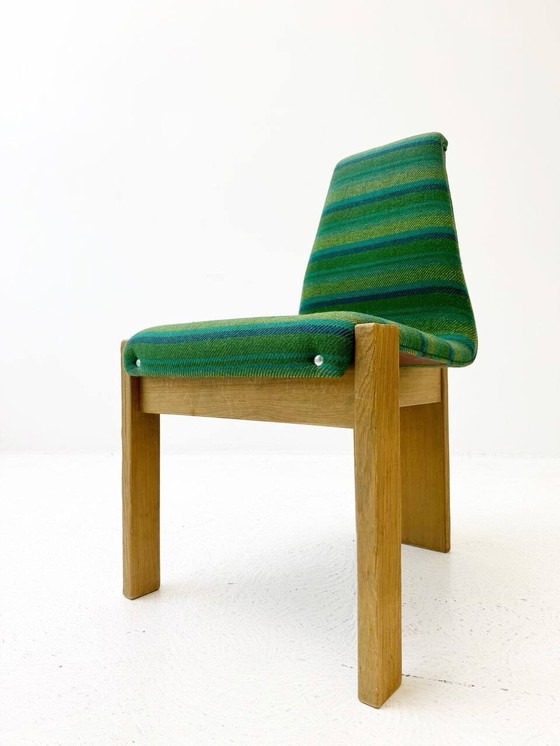 Image 1 of 6x vintage houten stoelen van Benze Möbel