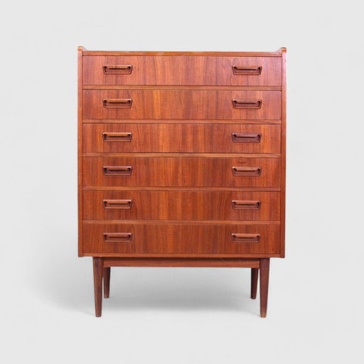 Vintage Ladekast - Deens Design, Teak, Jaren '60