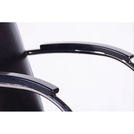 Image 1 of Vintage Bauhaus leren fauteuil van Mücke Melder, Tsjechië 1930