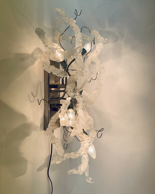 Atelier Wim Mulder Design Wandlamp van Wim Mulder - jaren 1990