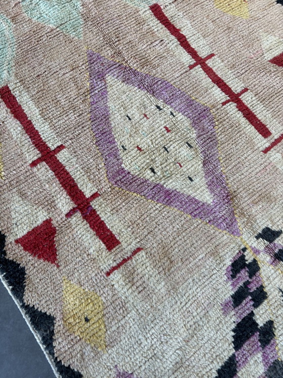 Image 1 of Marokkaans Berber Boho Boujad Wollen Vloerkleed