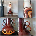 Vintage Lamp West-Germany 397-50 Scheurich, 1960s