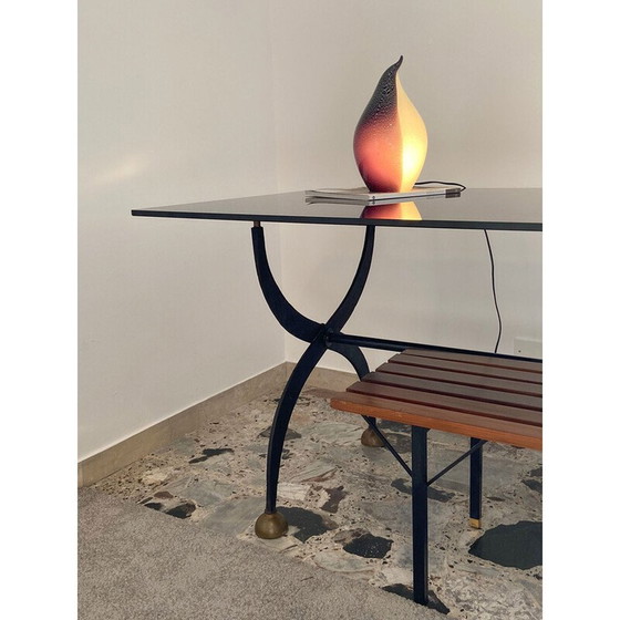 Image 1 of Vintage pinguïnvormige lamp van Murano glas, Italië 1980