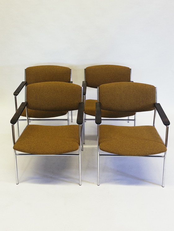 Image 1 of 4x Gijs Van Der Sluis Lounge Chair