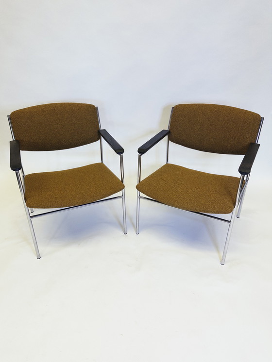 Image 1 of 4x Gijs Van Der Sluis Lounge Chair