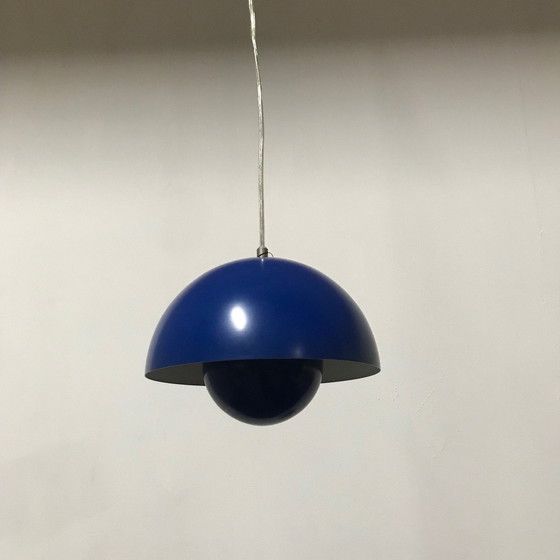 Image 1 of Hanglamp Flowerpot Blauw