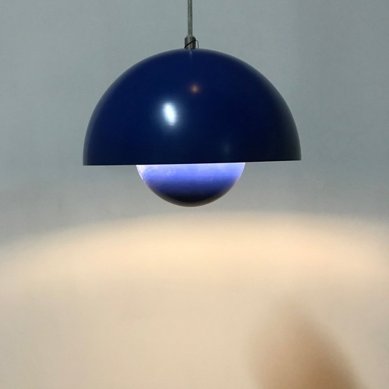 Image 1 of Hanglamp Flowerpot Blauw