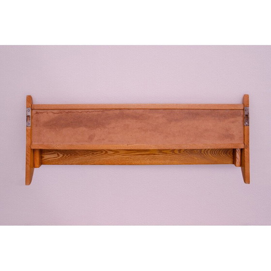 Image 1 of Vintage beukenhouten tijdschriftenrek voor Uluv, Tsjecho-Slowakije 1960