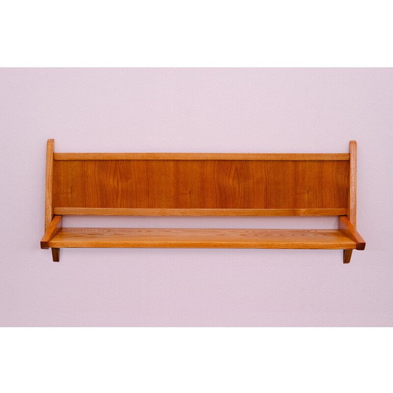 Image 1 of Vintage beukenhouten tijdschriftenrek voor Uluv, Tsjecho-Slowakije 1960