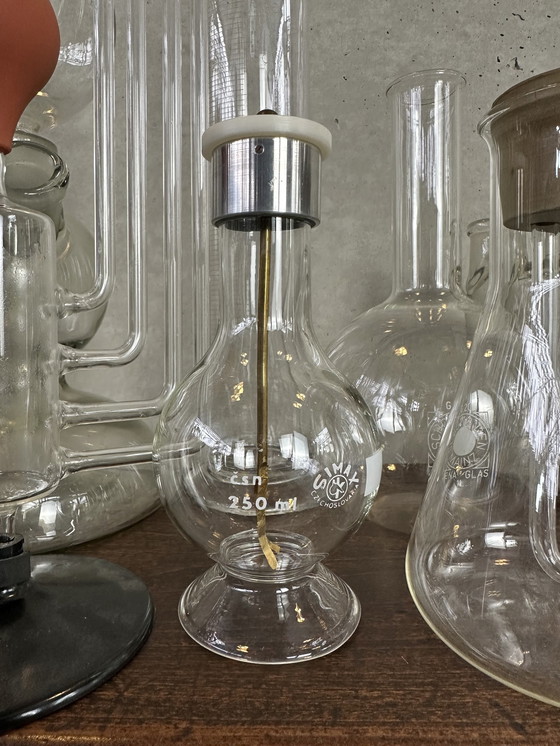 Image 1 of 16x vintage laboratoriumglas (Kipp, kolven, …)