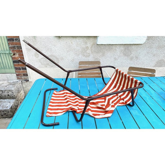 Image 1 of Vintage draagbare chaise longue, 1950-1960