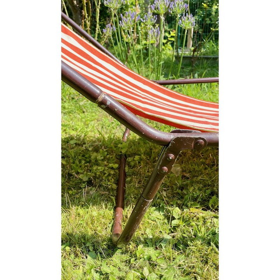 Image 1 of Vintage draagbare chaise longue, 1950-1960