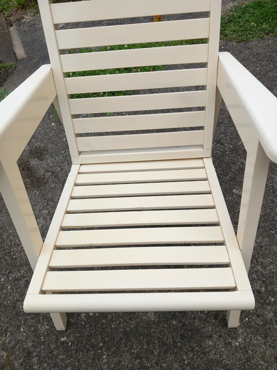 Image 1 of Vintage set Clairitex tuinmeubelen en twee stoelen