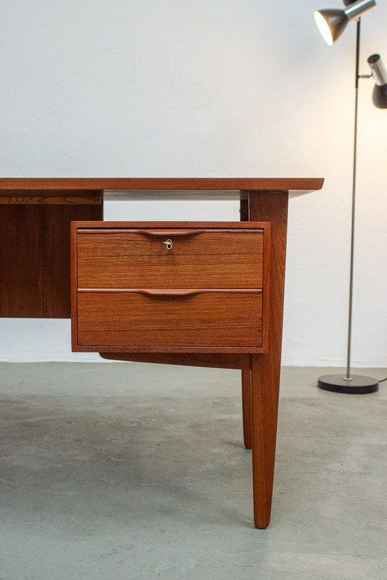 Image 1 of Vintage teak bureau