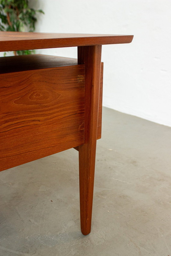 Image 1 of Vintage teak bureau