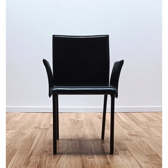 Image 1 of Margot vintage stoel in dik leer van Cattelan Italia