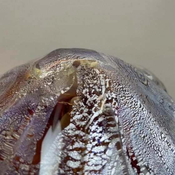 Image 1 of Vintage Murano glazen asbak van Barovier en Toso, Italië 1970