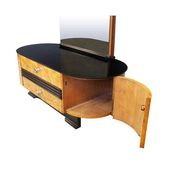 Image 1 of Vintage kaptafel door Jindrich Halabala voor UP Brno, 1950