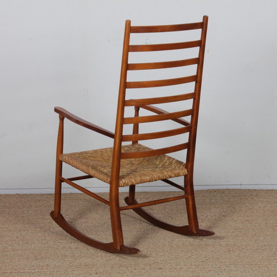 Image 1 of Scandinavische schommelstoel uit 1960