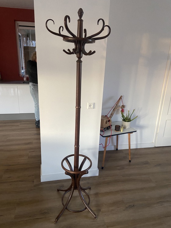 Image 1 of Vintage Thonet Kapstok Hout 