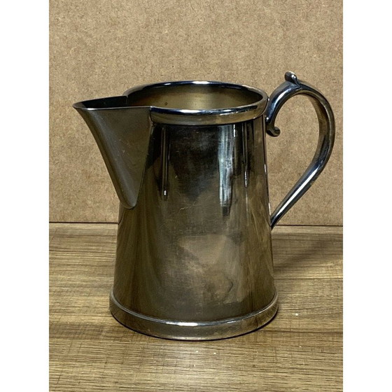 Image 1 of Vintage koffieset van verzilverd metaal