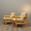 2x Walter Knoll vintage fauteuil
