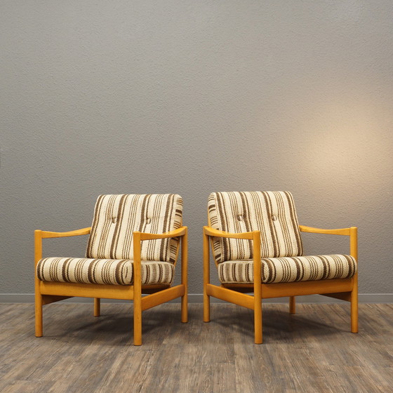 Image 1 of 2x Walter Knoll vintage fauteuil