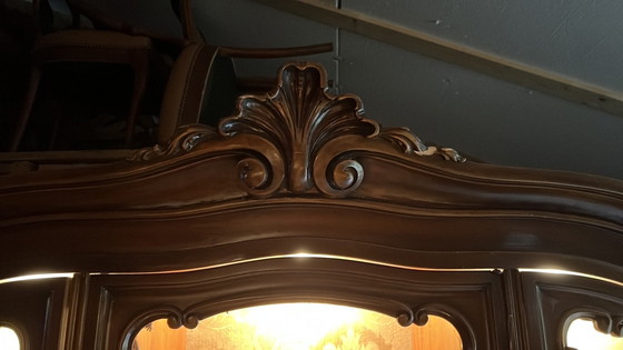 Image 1 of Italiaanse Barok Vitrinekast 