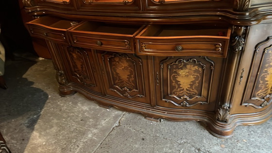Image 1 of Italiaanse Barok Vitrinekast 