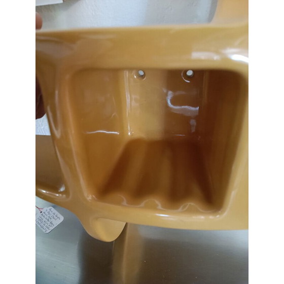 Image 1 of Paar zeepbakjes van vintage keramiek, Italië 1970