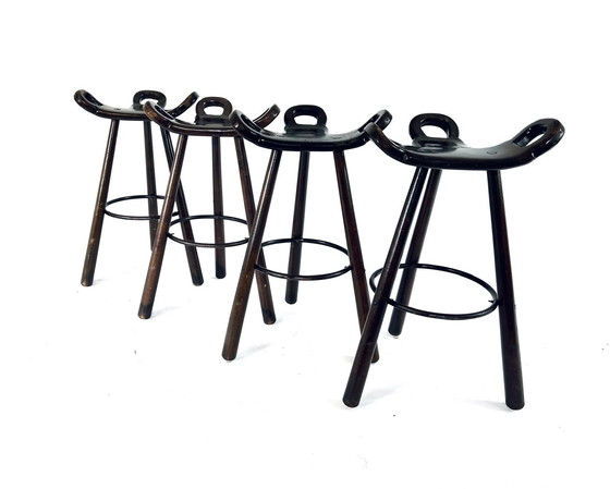 Image 1 of 4X Spanish Stools, Sergio Rodriguez, Conoform