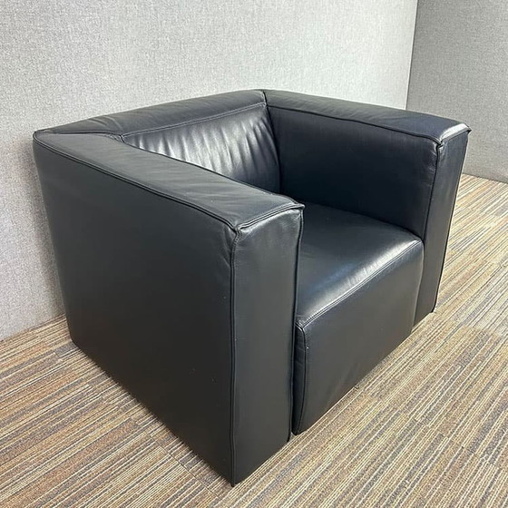 Image 1 of 1X Lederen Cassina Blox Armchair