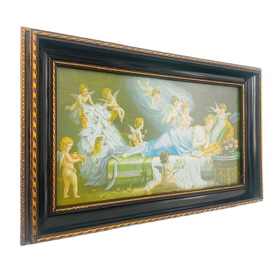 Image 1 of Barok schilderij rococo elfjes