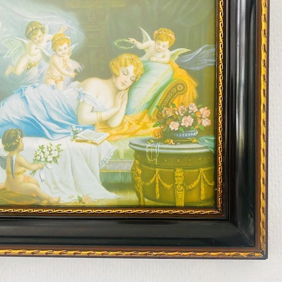 Image 1 of Barok schilderij rococo elfjes